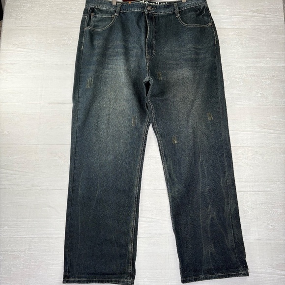 Akademiks Wide Leg Jeans size 42x32. - Picture 2 of 13
